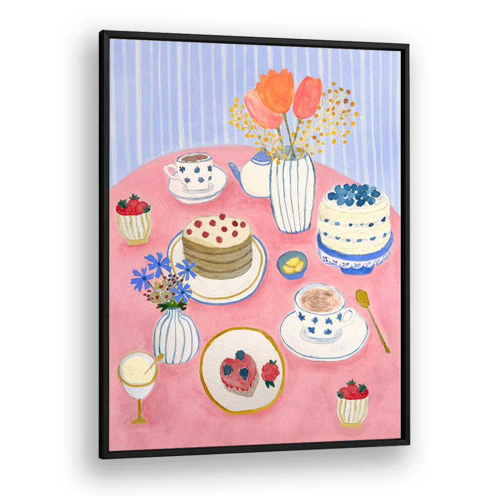 TEA PARTY II SPRING TABLE , KITCHEN POSTERS