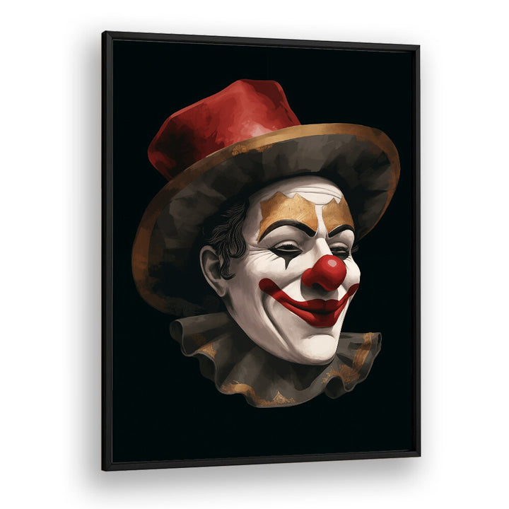 Vibrant THE SMILING CLOWN, POP ART PAINTINGS to transform your space with whimsical circus charm and joy.