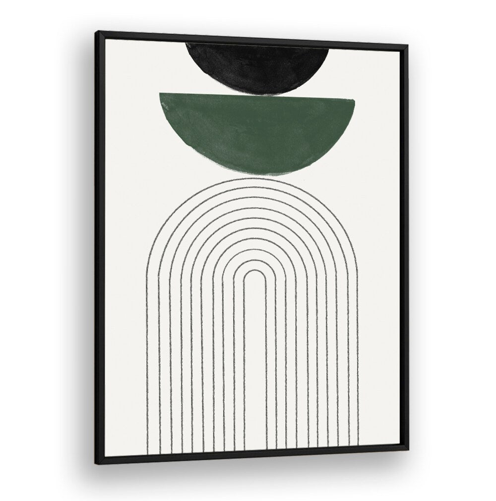 Stylish MID CENTURY MODERN IV, BOHO ART PAINTINGS featuring abstract shapes and colors for contemporary decor.