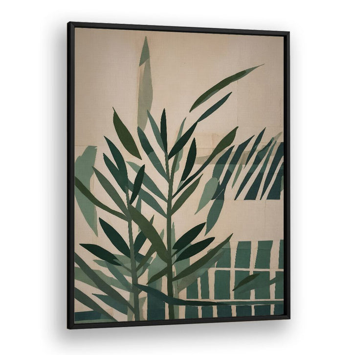 Elegant PAPER CUT GREEN LEAVES II, FLORAL FLOWER PAINTINGS enhance your decor with vibrant, intricate designs.