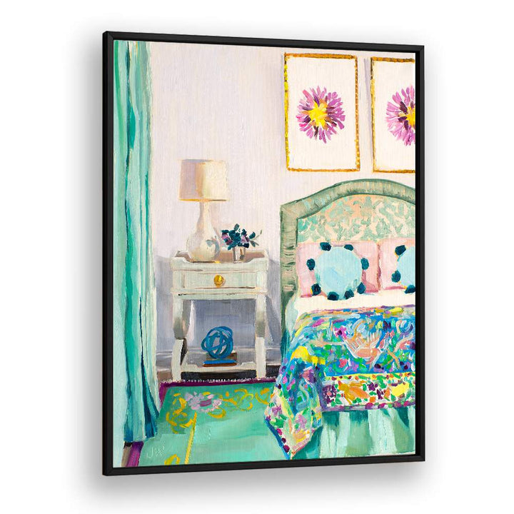 Bright and chic, MARY ELLEN'S BEDROOM, FASHION POSTERS enhance your space with vibrant abstract fashion art.