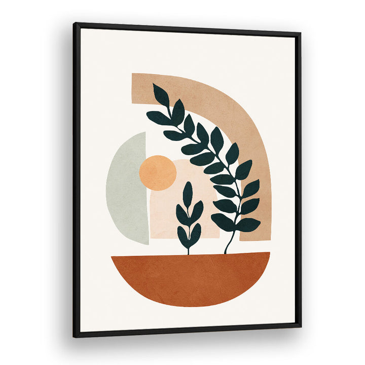 CURVED GROWTH , BOHO ART PAINTINGS