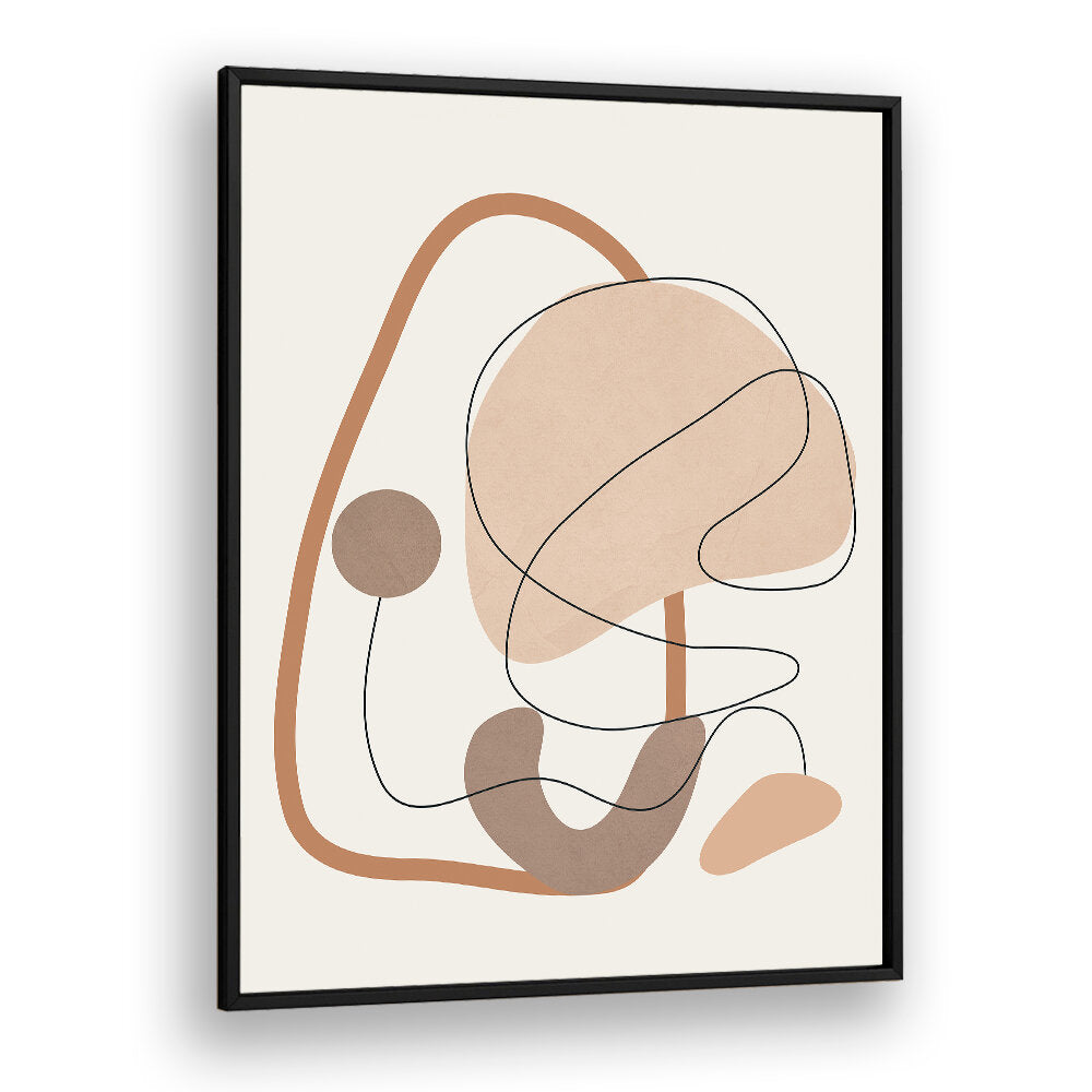 ABSTRACT LINE MOVEMENT II , BOHO ART PAINTINGS