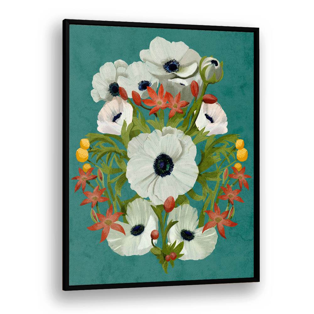Stunning ANEMONE, FLORAL FLOWER PAINTINGS showcasing vibrant blooms, perfect for elevating your home decor.