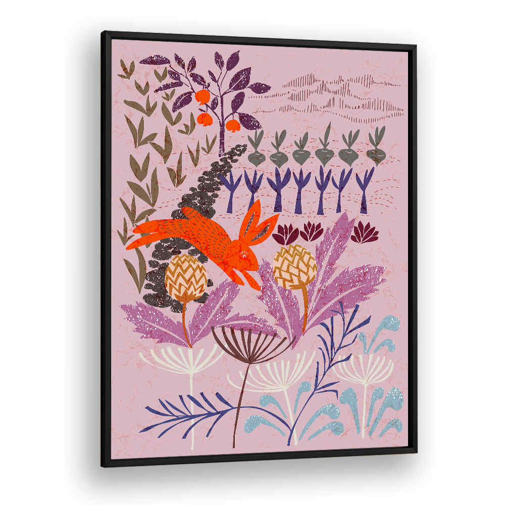 Vibrant ARTICHOKE THIEF, FLORAL FLOWER PAINTINGS with abstract blooms, perfect for transforming your space into a floral oasis.