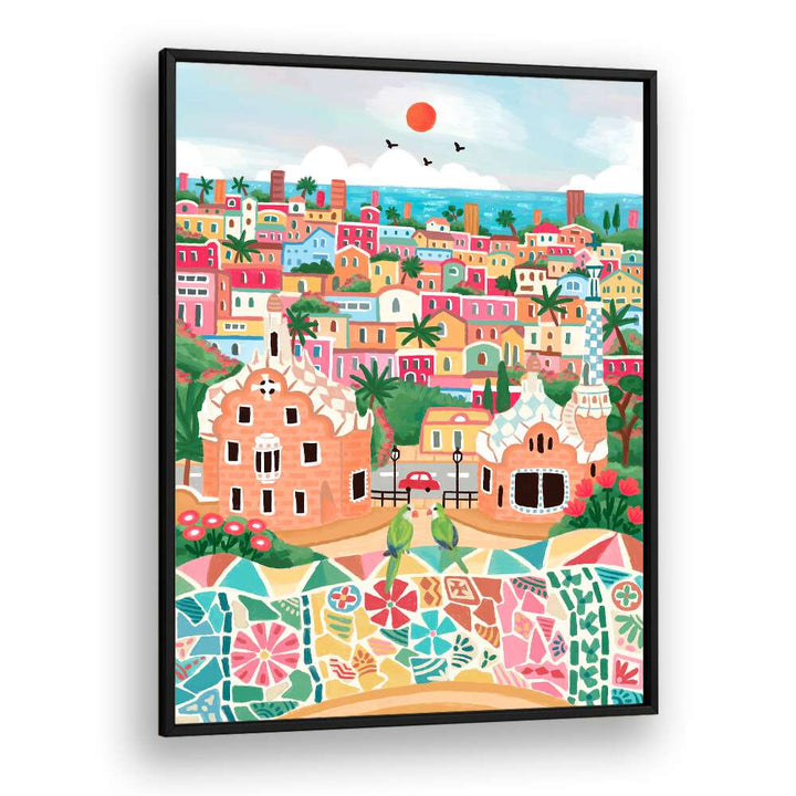 BARCELONA , TRAVEL POSTERS