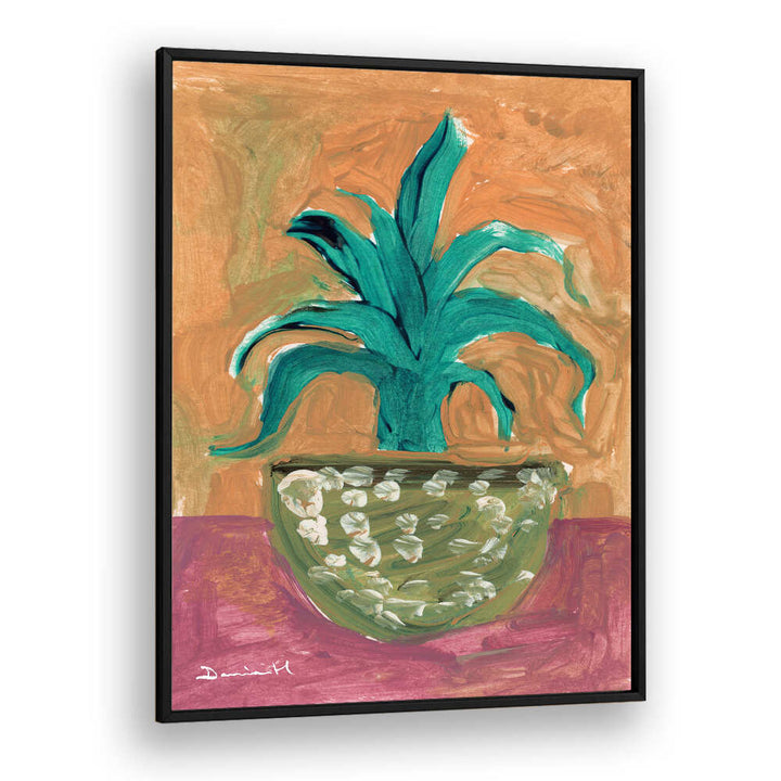 CACTUS VASE , FLORAL FLOWER PAINTINGS