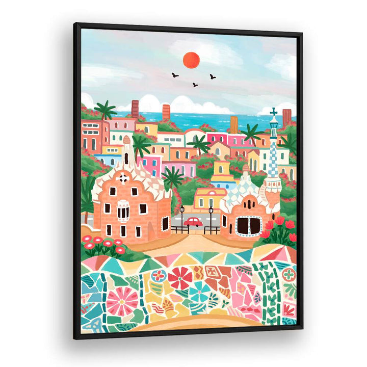 COLORFUL COASTAL DREAM , TRAVEL POSTERS
