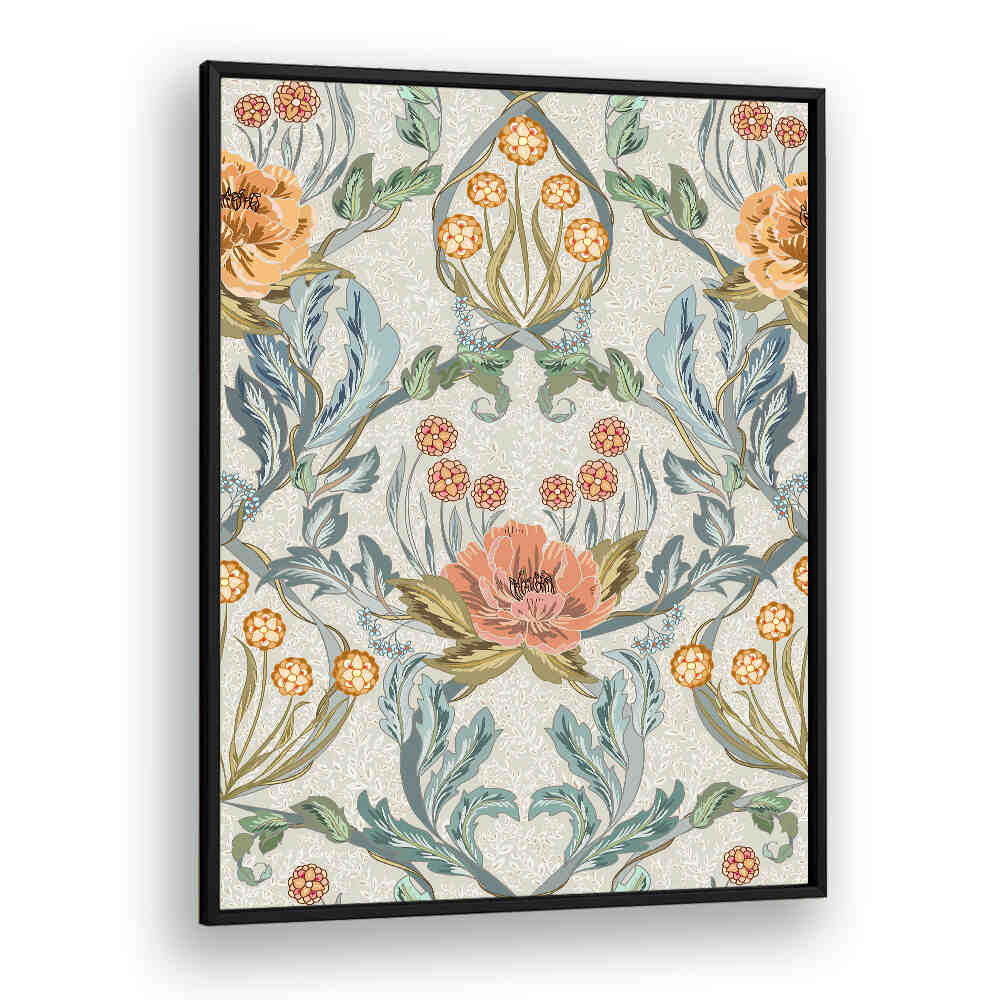 Captivating ANTIQUE PATTERN IV, PATTERN ART PRINTS, blending ancient textile influences with contemporary design.