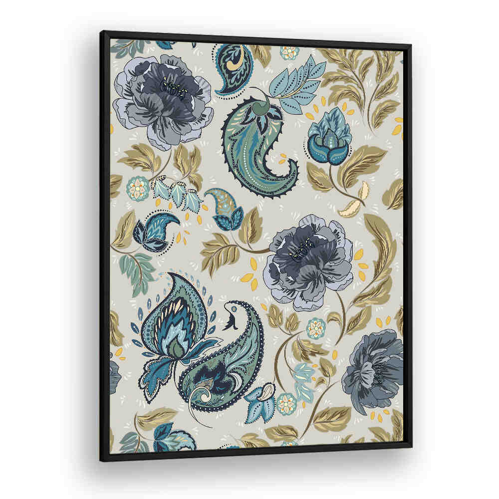 Transform your space with HAZY BLUE PATTERN, PATTERN ART PRINTS, showcasing intricate designs and soothing blue tones.