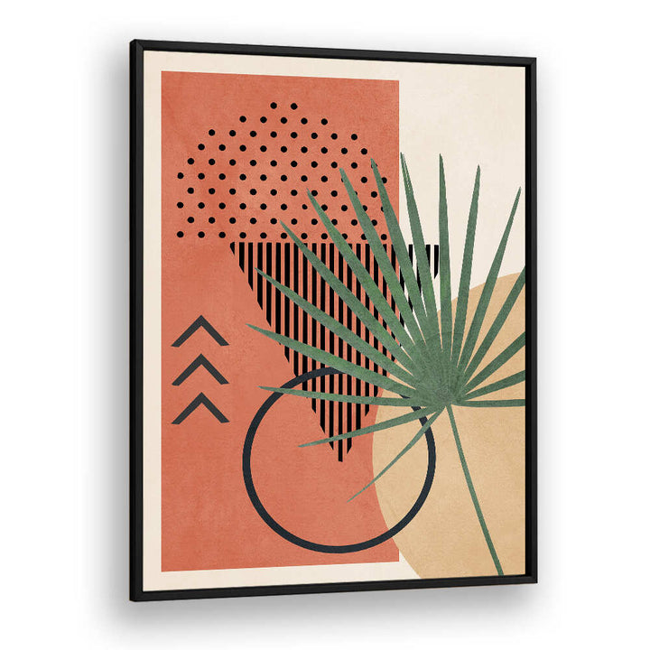 GEOMETRIC OASIS , BOHO ART PAINTINGS