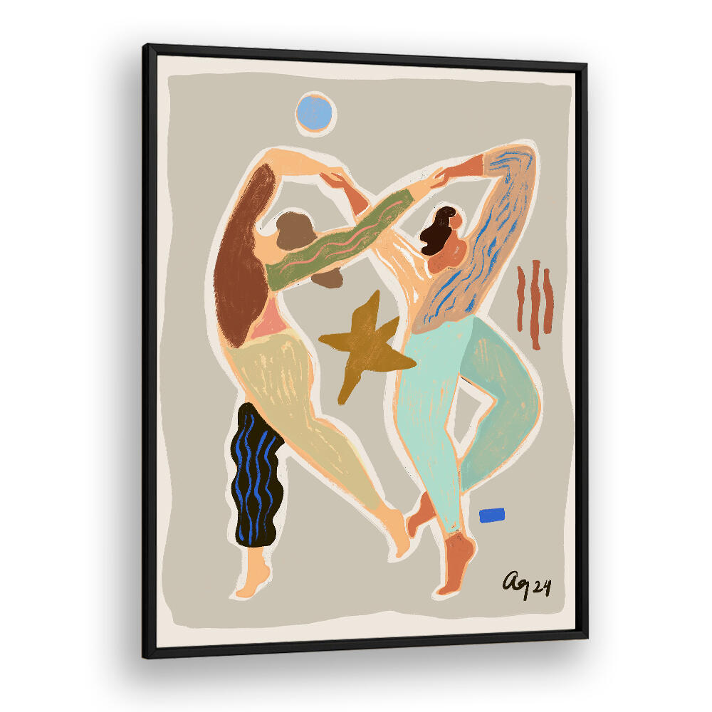 INFINITY DANCE , PORTRAITS & FIGURATIVE ILLUSTRATIONS