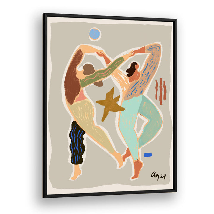 INFINITY DANCE , PORTRAITS & FIGURATIVE ILLUSTRATIONS
