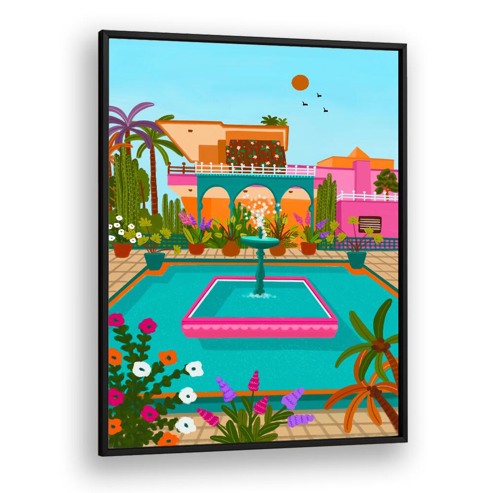JARDIN MAJORELLE , TRAVEL POSTERS