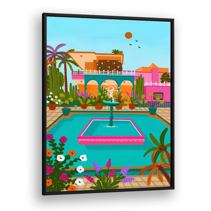 JARDIN MAJORELLE , TRAVEL POSTERS