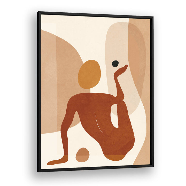 MINIMAL ABSTRACT FORM , BOHO ART PAINTINGS