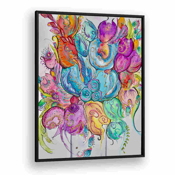 Vibrant FORCES OF NATURE, FLORAL FLOWER PAINTINGS add elegance and tranquility to your living space.