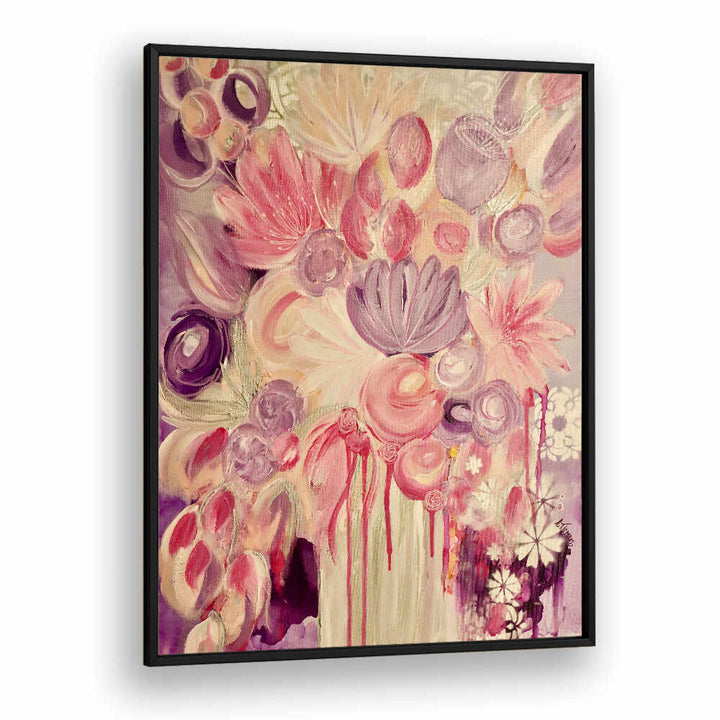 Stunning EVERLASTING LOVE, FLORAL FLOWER PAINTINGS showcasing vibrant abstract floral designs to enhance your space.