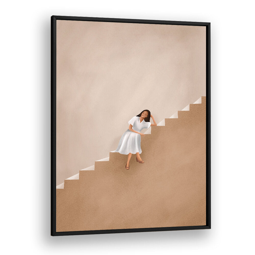 STAIRWAY TO DREAMS , BOHO ART PAINTINGS