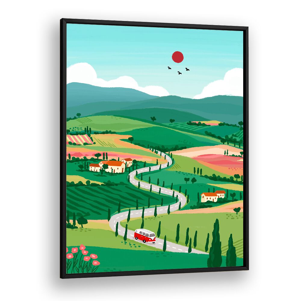 TUSCANY , TRAVEL POSTERS