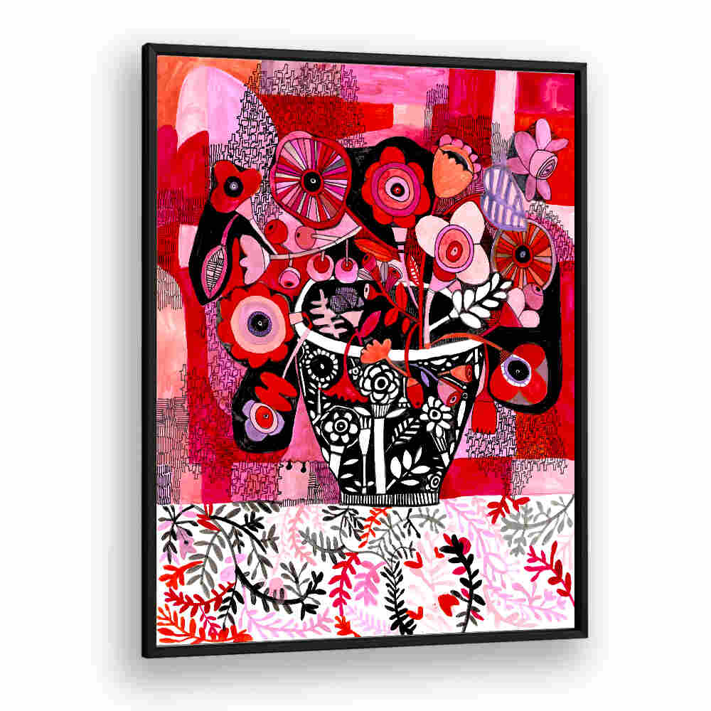 SHADES OF PINK , FLORAL FLOWER PAINTINGS