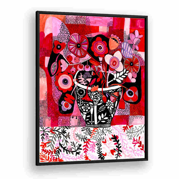 SHADES OF PINK , FLORAL FLOWER PAINTINGS