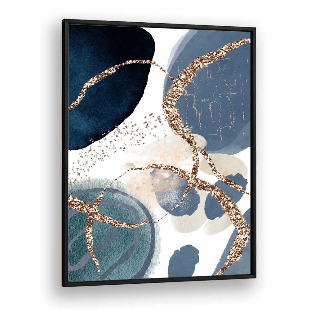 DENIM BLUE , BOHO ART PAINTINGS