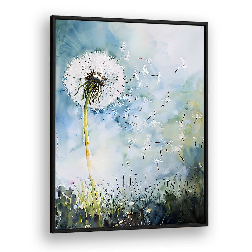 DANDELLION , FLORAL FLOWER PAINTINGS