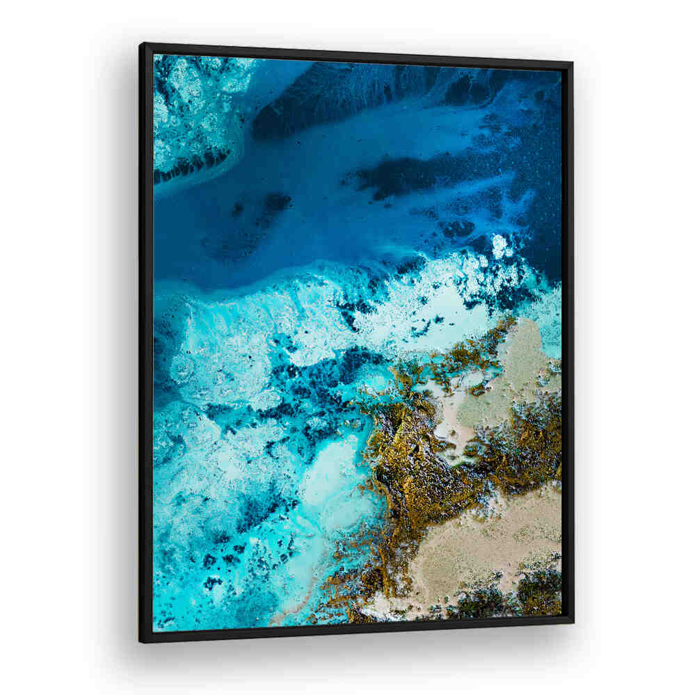 Transform your space with SALT WATER PASSAGE, ABSTRACT PAINTINGS featuring vibrant colors and intricate textures.