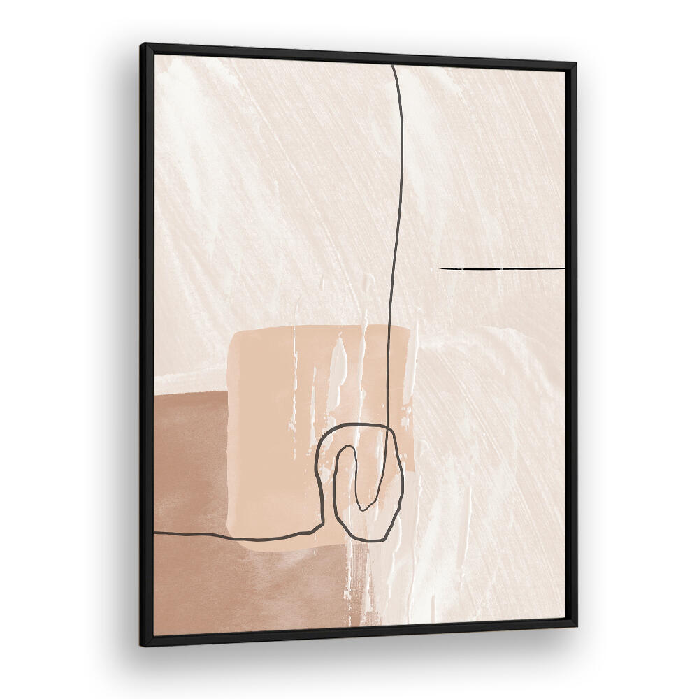 CREAMY I , BOHO ART PAINTINGS