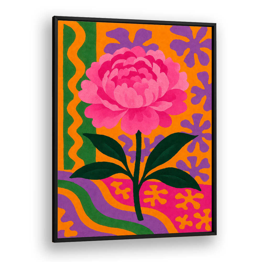 FLORAL SYMPHONY , FLORAL FLOWER PAINTINGS