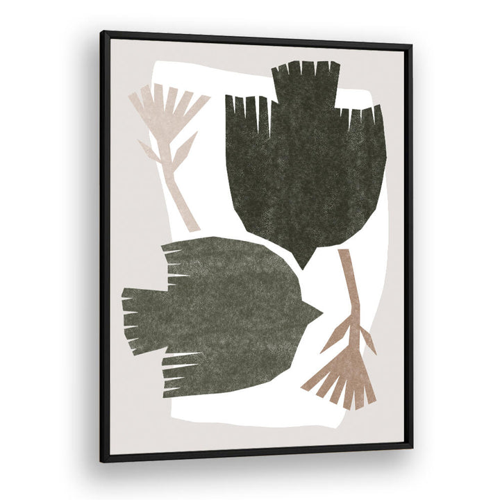 ABSTRACT BIRDS FLIGHT , BOHO ART PAINTINGS