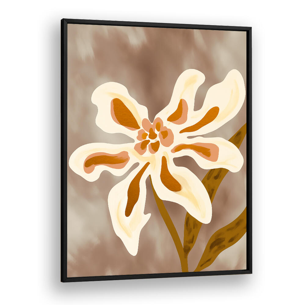 DELICATE WHITE FLOWER , FLORAL FLOWER PAINTINGS