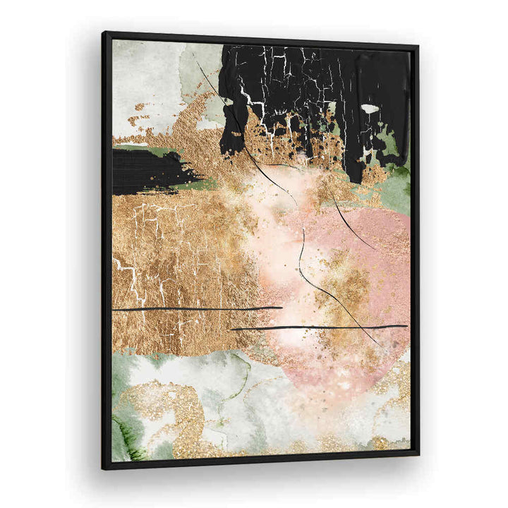 CHAOS IN BLOOM III , BOHO ART PAINTINGS