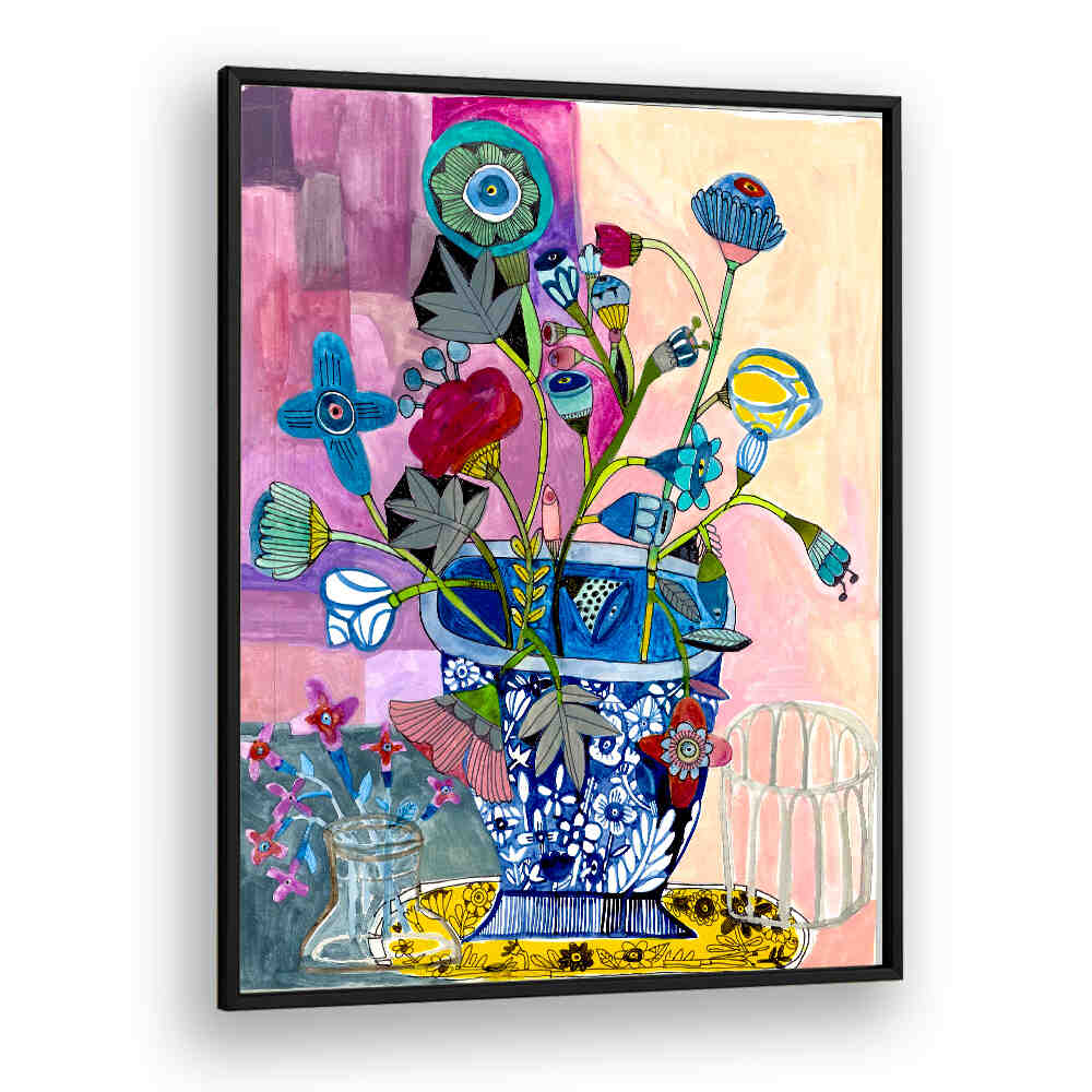 50SHADES OF PURPLE , FLORAL FLOWER PAINTINGS