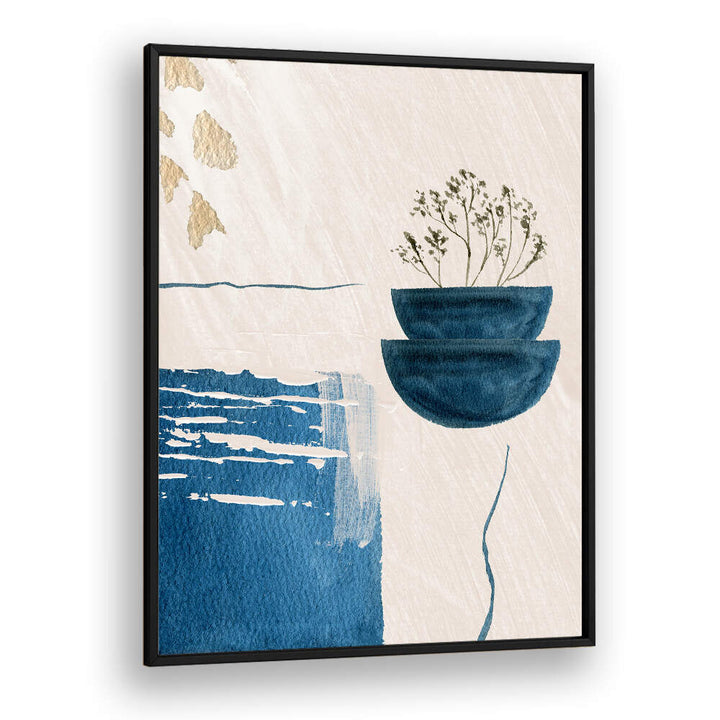 CALM BLUES I , BOHO ART PAINTINGS