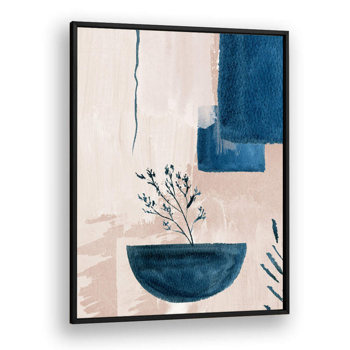 CALM BLUES III , BOHO ART PAINTINGS