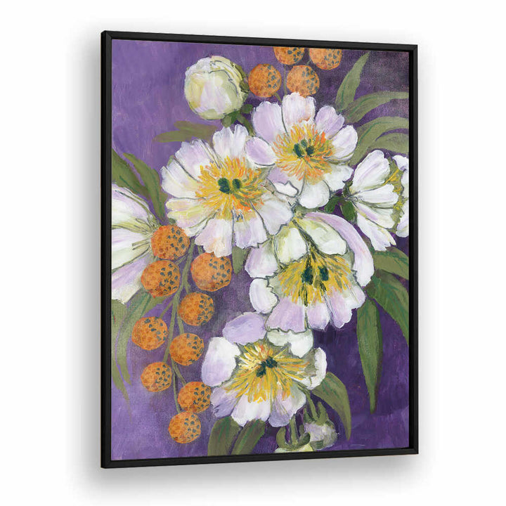 CHOI PAINTERLY BOUQUET , FLORAL FLOWER PAINTINGS