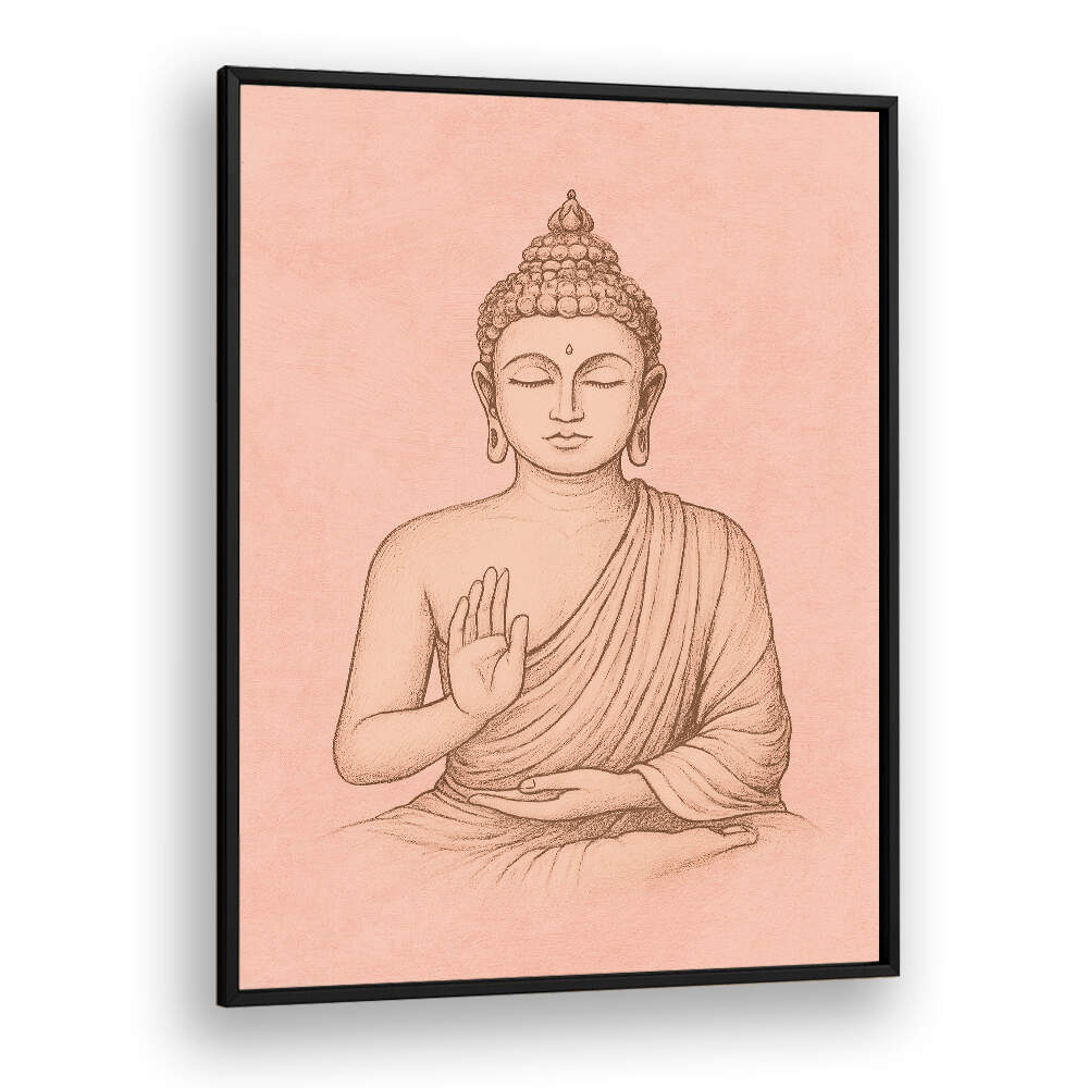 SERENE ENLIGHTENMENT , BOHO ART PAINTINGS