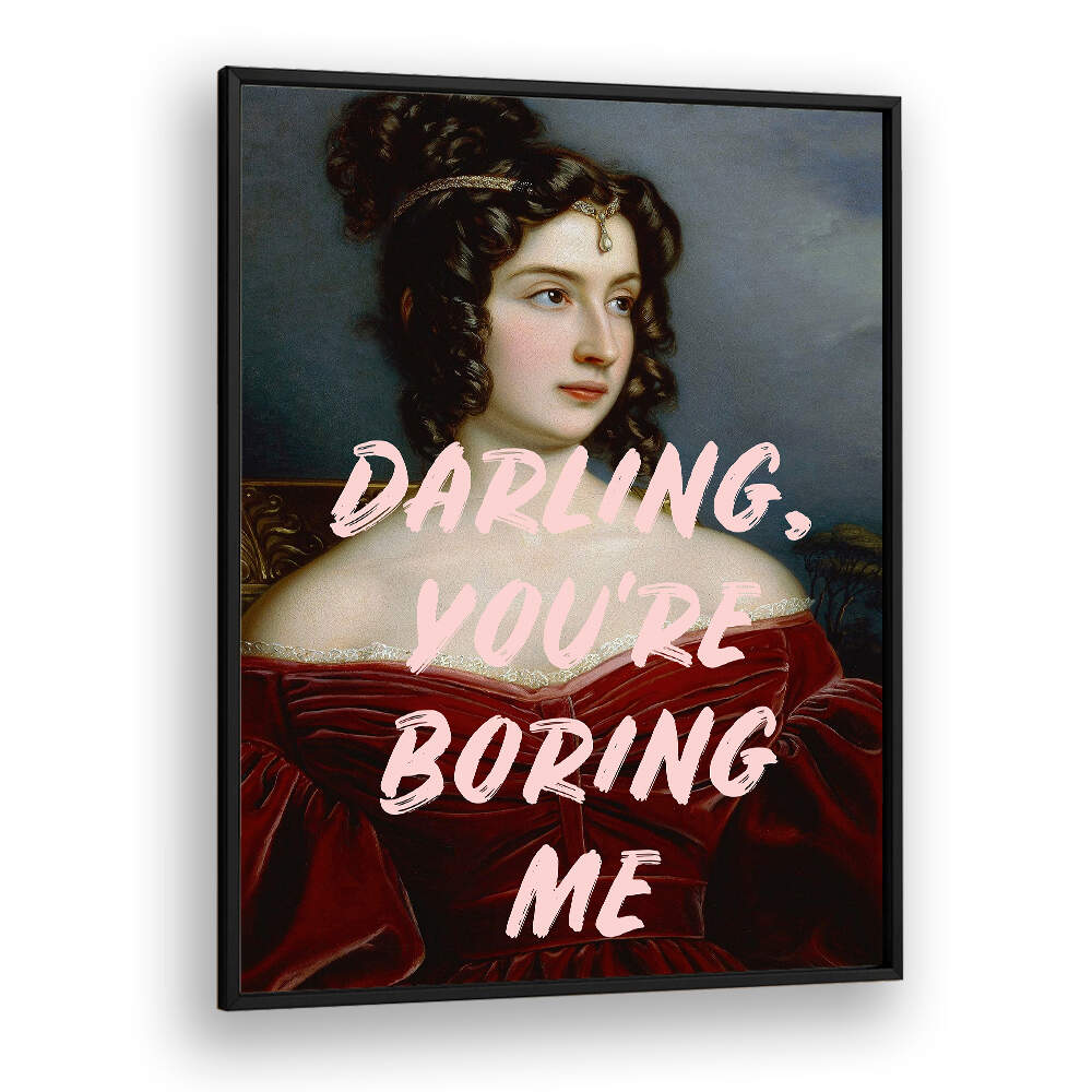 BORING ME , ALTERED ART PRINTS