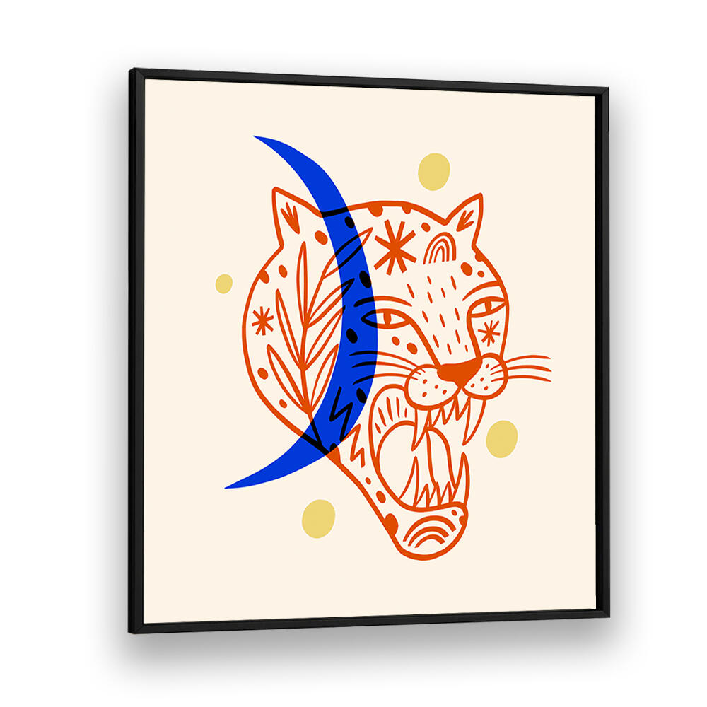 BOHO TIGER II , BOHO ART PAINTINGS