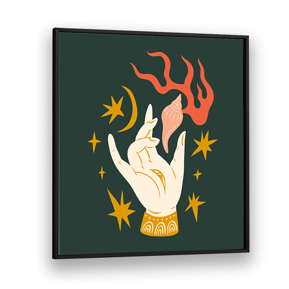 THE SPIRIT SERIES V , BOHO ART PAINTINGS