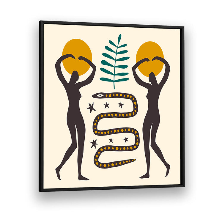 THE SPIRIT SERIES IV , BOHO ART PAINTINGS