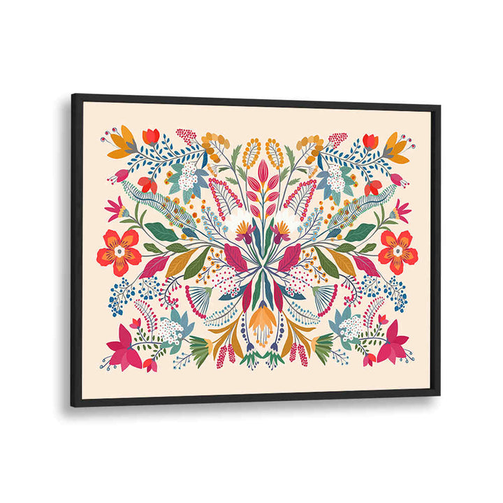 FRIDA'S GARDEN , FLORAL FLOWER PAINTINGS