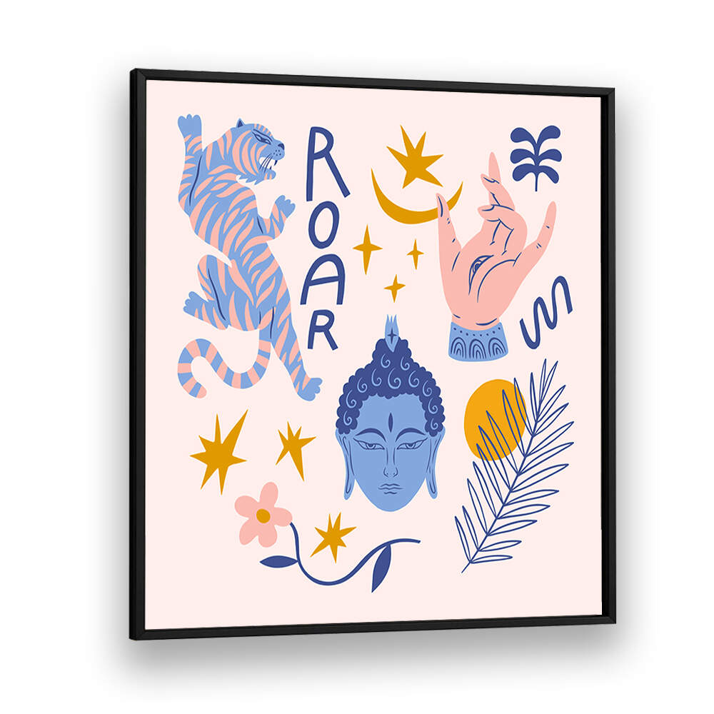 THE SPIRIT SERIES I , BOHO ART PAINTINGS