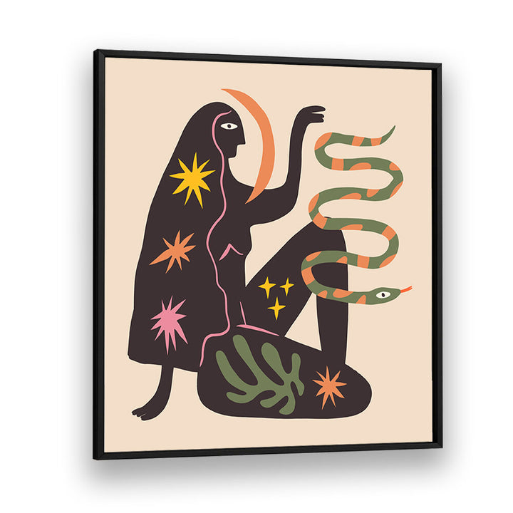 THE SPIRIT SERIES XXI , BOHO ART PAINTINGS