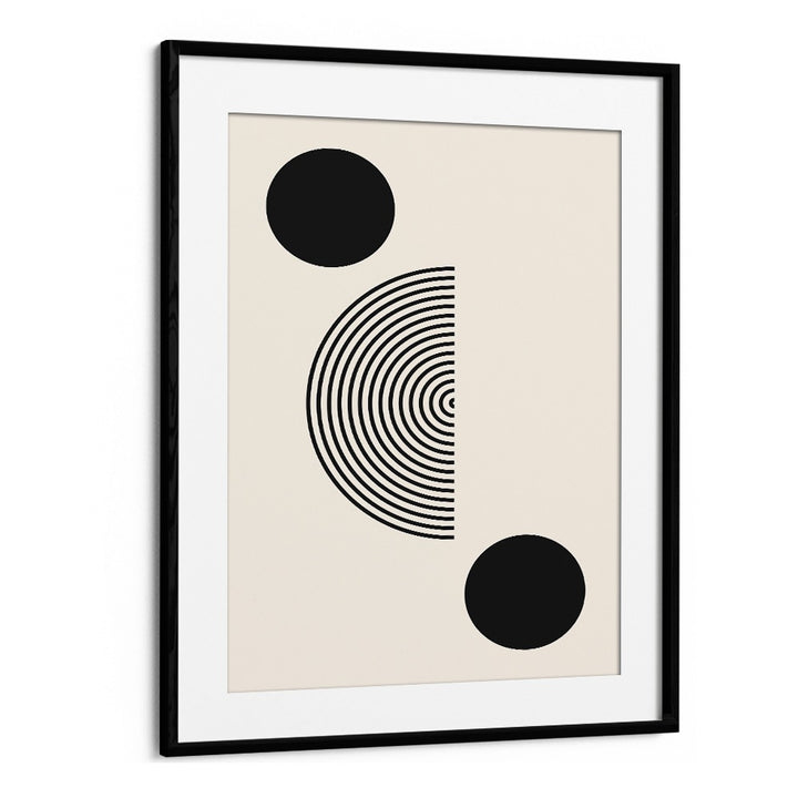 Elevate your decor with BLACK MOLE I, BOHO ART PRINTS featuring elegant black and white abstract design.