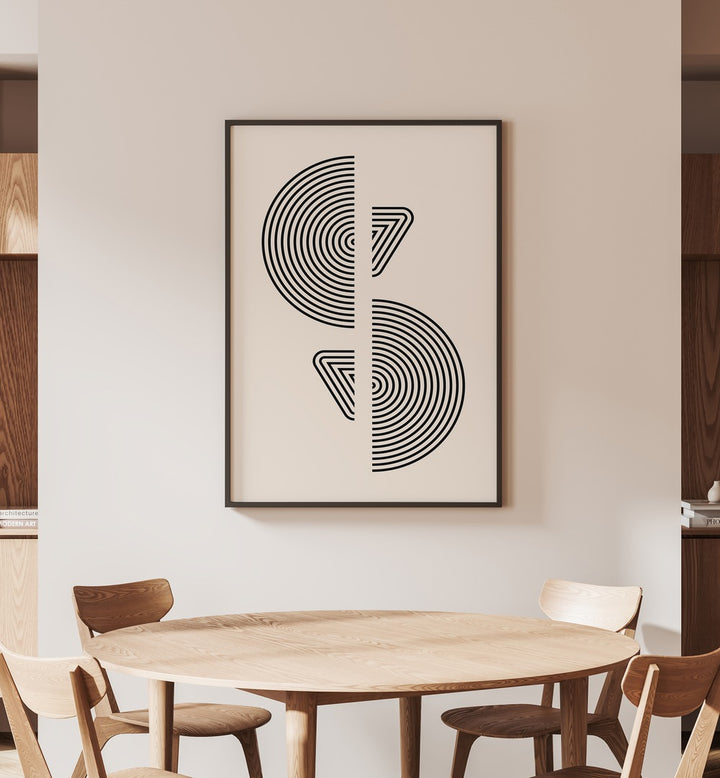 Stylish BLACK MOLE LAGOON, BOHO ART PRINTS from Asian Monk elevate your space with minimalist elegance and sophistication.