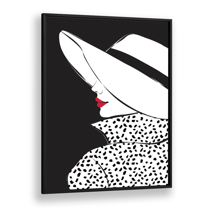 Stylish BLAIR fashion posters featuring a striking black and white portrait to elevate your home decor.