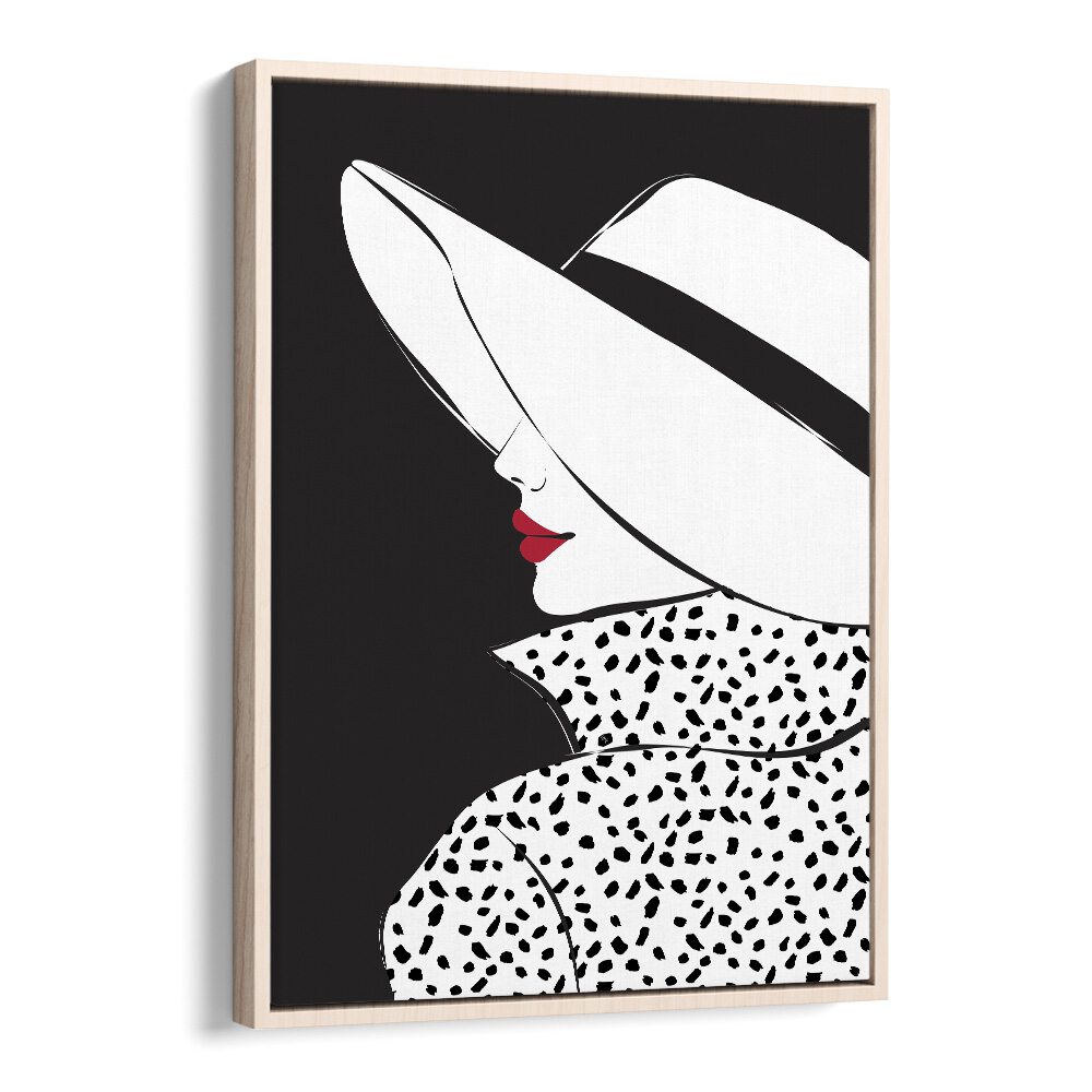 Stylish BLAIR, FASHION POSTERS showcase a chic black and white portrait, perfect for elegant wall decor.